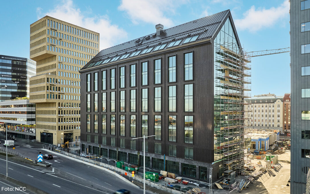 Energisnåla luftridåer i klimatsmart hus