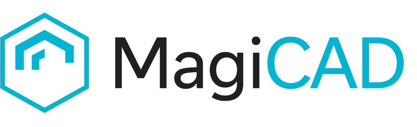 MagiCAD logo blå