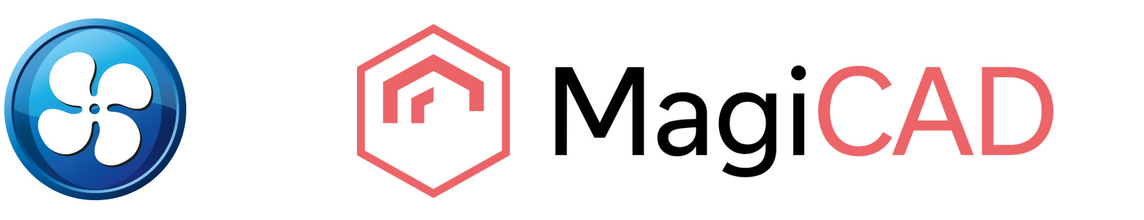 Ovärmd_MagiCad Logotyper för ovärmd och MagiCAD